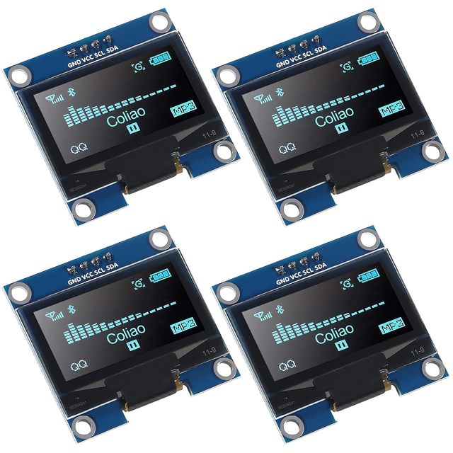 1.3" OLED Display Module SPI IIC I2C Serial 128x64 SSH1106 SSD1306 OLED LCD Display LCD Module (Blue)