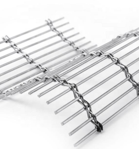Bande de treillis métallique en acier inoxydable tressé à emboîtement, haute résistance, pour la <span class=keywords><strong>d</strong></span>écoupe et le pliage de filets de sécurité en métal pour façades de bâtiments - Product Image 6