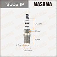 Pièces détachées MASUMA S508IP Bougie d'allumage pour VOLKSWAGEN TOUAREG 3.0L CNRB TDI 101905611G 101905631G