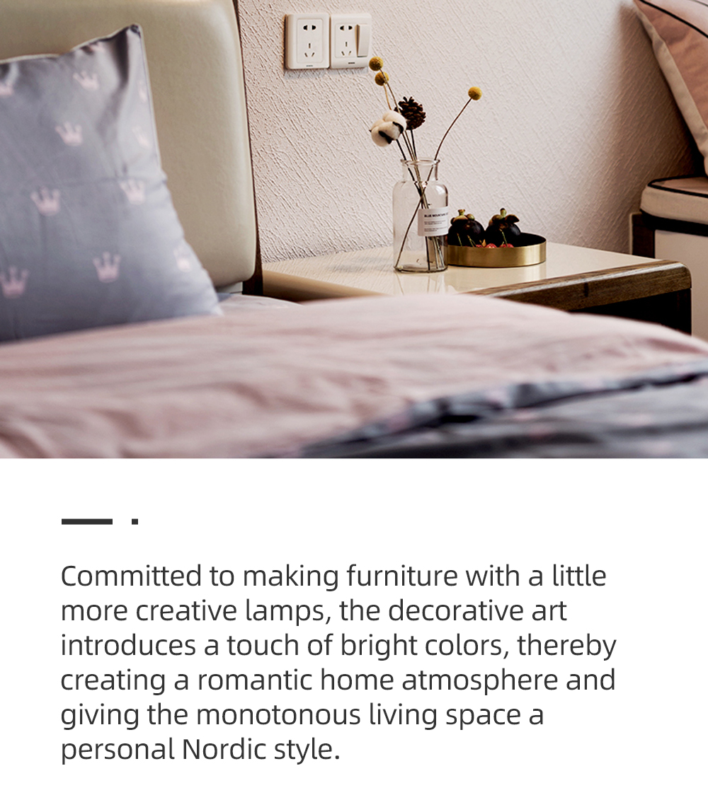 Nordic Residential Indoor Flexible Led Bed Head Reading Light rotatable Led Wall Lamp For Bedroom Living room