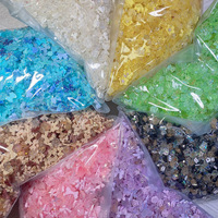 Nouveau 50 pcs/sac accessoires pour ongles mélangés avec des diamants pour ongles Aurora en trois dimensions ours en peluche camélia fleur arc ongles breloques