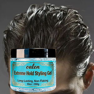 <span class=keywords><strong>Gel</strong></span> <span class=keywords><strong>coiffant</strong></span> pour hommes Oalen Private Label, résistant à la transpiration et à l'eau, facile à modeler, pour salon et usage domestique courant. - Product Image 4