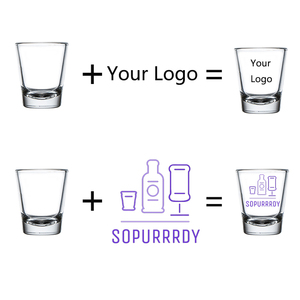 Vasos de Chupito al Por Mayor con Logo Personalizado de 50 ml, 1 oz y 1.5 oz, <span class=keywords><strong>Mini</strong></span> Vaso, Vasos de Whiskey, Vasos para Licor - Product Image 2