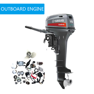 Nouveau moteur hors-bord à essence 2 temps 15 CV avec arbre long/court - Product Image 3