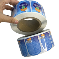 Autocollants adhésifs personnalisés pour savon liquide à mains, étiquettes d'emballage imperméables pour bouteilles, étiquettes transparentes d'emballage de désinfectant pour les mains