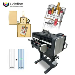 Udefine New Print Solution 60cm 24 Inches UV DTF Printer Cup Wrap All in One Roller Transfer Film Impresora for UV DTF Printing