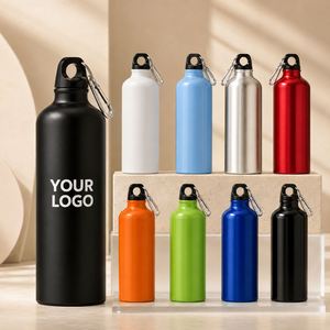 Bouteille d'eau en aluminium à isolation sous vide personnalisée à bas prix avec impression de logo pour les sports de plein air et les cadeaux d'affaires - Product Image 1