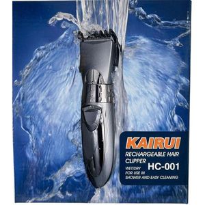 Tondeuse à cheveux rechargeable en plastique Kairui HC-001 pour usage sur la tête, utilisation humide/sèche sous la douche, nettoyage facile - Product Image 1
