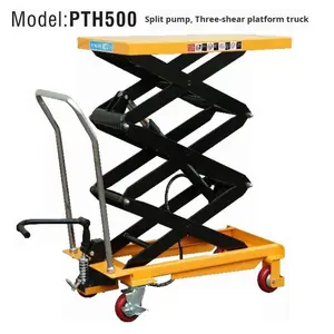 हाइड्रोलिक प्लेटफॉर्म के साथ कस्टम मोबाइल कैंची लिफ्ट गाड़ी चलाने और भंडारण के लिए मोल्ड के साथ कस्टम मोबाइल कैंची लिफ्ट गाड़ी - Product Image 4