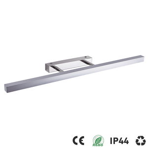 Lámpara de Pared LED Moderna de Aleación de Aluminio con Pantalla Rectangular Blanca, Luz Blanca Cálida de 3500K, para Baño, Montaje en Superficie, Regulable - Product Image 3