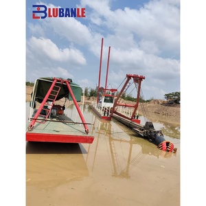 Draga de succión cortadora de arena marina de 6 pulgadas para control hidráulico, máquina de dragado de sedimentos para canales fluviales y minería de oro - Product Image 3
