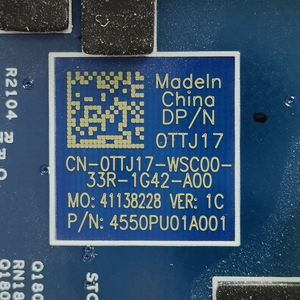 Original nouveau pour Dell XPS 17 9720 Precision 5770 carte mère i5-12600H 213024-1 0TTJ17 - Product Image 3