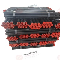 Tige de forage à fond de trou 3m QZJ100B, accessoires d'outillage de forage noirs soudés par friction, fabrication de qualité supérieure
