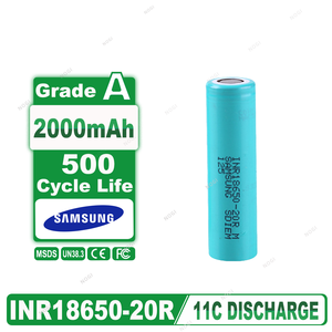 Batería <span class=keywords><strong>Samsung</strong></span> INR18650-20R 18650 de 2000mAh y <span class=keywords><strong>22A</strong></span> de Alta Descarga Segura para Herramientas Eléctricas y Vehículos Eléctricos - Product Image 3