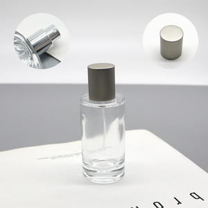 Gold Cap Glass <b>Perfume</b> & Cosmetic Refill Bottles 30ml Spray & 50ml Bayonet Cylindrical 5ml Volume Empty Cosmetic - Product Image 4