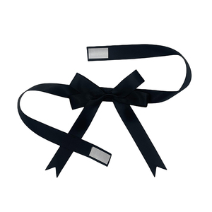 Bán Buôn Tùy Chỉnh Màu Đỏ Đôi Bên Satin Ribbon Cung Với Tự Dính Băng Trang Trí Pre Tie Cung Cho Món Quà Gói Hộp - Product Image 3