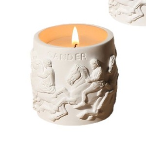 Vela de aromaterapia de alivio de gama alta, fragancia de nicho, cera de soja sin humo, dormitorio de aromaterapia, literario de gama alta - Product Image 5