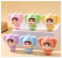 Micro Figurines personnalisées Animal éléphant pleurer troupeau poupée jouet personnages artisanat articles maison de poupée supermarché mignon jardin ornements