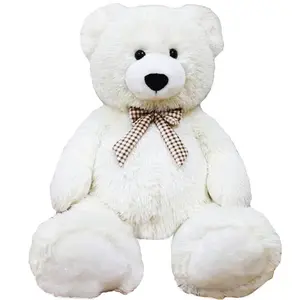 Jouets en peluche ours blanc géant, grande taille 62 pouces, 1 pièce