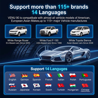 THINKCAR Version Globale Star Card VENU 90 Instrument de diagnostic TPMS pour l'activation et la programmation des capteurs de pression des pneus