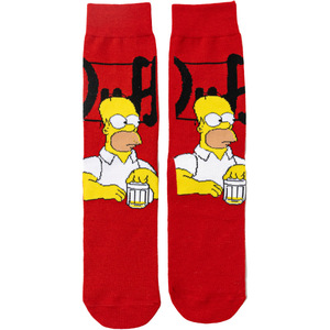 WZ134 <span class=keywords><strong>Chaussettes</strong></span> tube en coton quatre saisons pour hommes Simpson European American Cartoon Tides <span class=keywords><strong>Chaussettes</strong></span> transfrontalières pour hommes - Product Image 6