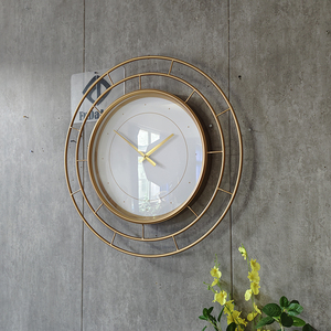 Espejos de Pared Decorativos para Sala de Estar, <span class=keywords><strong>Espejo</strong></span> Redondo <span class=keywords><strong>Dorado</strong></span> para Colgar EN LA Pared, Muebles Creativos Modernos de Hierro <span class=keywords><strong>Grande</strong></span> de 70cm, Pedido a Granel - Product Image 6