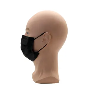 Retail Kleine Hoeveelheid 3ply Oorhaakje Level2 Zwart Medische Disposable Gezichtsmasker Zwarte Maskers Facemask Maskss Gezicht Mascarillas