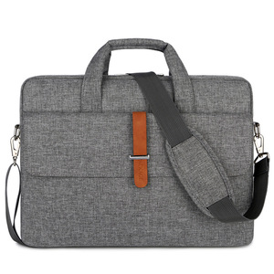 Bolso para Portátil Unisex de 15 Pulgadas, Impermeable, Portátil, Suave, de Gran Capacidad, Bolso de Hombro, Maletín de Negocios para Oficina y Trabajo - Product Image 3