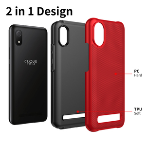 Funda Resistente para Teléfono Celular Cloud <span class=keywords><strong>Stratus</strong></span> C8, Doble Capa, Antigolpes, Antideslizante, Carcasa Rígida - Product Image 6