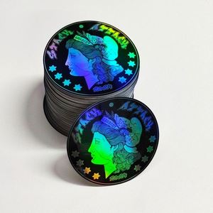 Autocollants en vinyle découpés sur mesure avec logo imprimé - Imperméables, résistants aux UV, faciles à décoller, couleur personnalisée et finition brillante/mate - Product Image 5