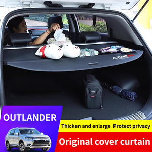 Cubierta de carga de <span class=keywords><strong>maletero</strong></span> retráctil de ajuste personalizado para <span class=keywords><strong>Mitsubishi</strong></span> Outlander, <span class=keywords><strong>Eclipse</strong></span> <span class=keywords><strong>Cross</strong></span> y Pajero Sport-Almacenamiento de partición de equipaje trasero - Product Image 2