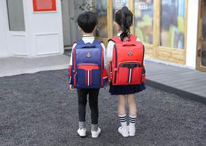 Nouveau <span class=keywords><strong>cartable</strong></span> élémentaire de style britannique sac à dos pour enfants de 1-6e année sac de voyage de loisirs peut être imprimé avec logo - Product Image 6