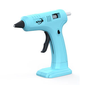 Mini pistola de pegamento de fusión en caliente inalámbrica, fábrica al por mayor, batería recargable, pistola de pegamento tipo C, alambre de alta calidad de larga duración - Product Image 2