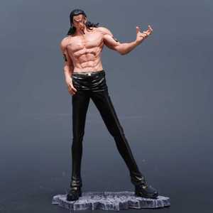 Figura de Anime de <span class=keywords><strong>Rob</strong></span> <span class=keywords><strong>Lucci</strong></span>, Estatua de PVC a Escala 1/6, Modelo Coleccionable con Base de Roca para Fanáticos del Anime y Decoración del Hogar - Product Image 4