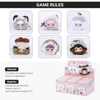 Grosir Yomi MBTI 16 Karakter Boneka Vinyl Plush Blind Box, Figur Koleksi Lucu Kotak Kejutan Misterius