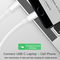 Câble de données de charge rapide 3A Type C vers Type C 1M 2M 3M, emballage de vente au détail, vente chaude, pour iPhone 17 Pro et téléphones Android