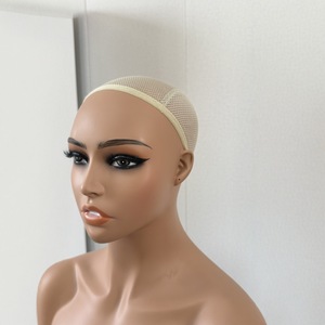 Moule de tête de perruque à double épaule en PVC, nouveau moule à aiguille, demi-corps, mannequin féminin, vitrine - Product Image 1