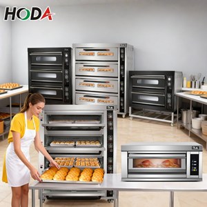 Horno de panadería comercial grande y popular de 2, 3, 6, 4, 9 bandejas, de acero, a gas y eléctrico, 110V 220V 380V, precio Ghana, en oferta - Product Image 1