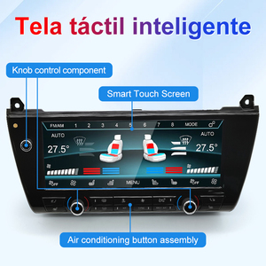 STWEI Digital AC Panel for BMW 5 Series 2011-2017 Portable <b>Bluetooth</b> Heated/Cooling Air Conditioner Control Screen - Product Image 5