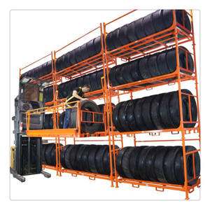 نظام رفوف قابلة للطي وتكديس وتخزين الإطارات في مخازن صناعية بسعر تنافسي - Product Image 1