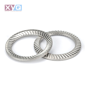 Din 9250 khóa máy giặt với Doule phải đối mặt với đĩa in mùa xuân răng cưa khóa Máy Giặt Kim Loại máy giặt phẳng máy giặt - Product Image 4