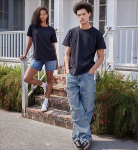 Design Unisex T-Shirt Cotton Silk Screen Embroidery Custom LOGO <b>Label</b> Printing Pop Advertise for Outdoor Activities Formal - Product Image 1