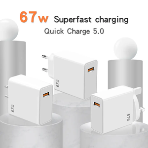 อะแดปเตอร์ที่ชาร์จ USB 67W ที่ชาร์จแบบพกพาสำหรับโทรศัพท์สมาร์ทโฟนระบบชาร์จเร็ว67W - Product Image 2