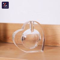 Magnifique vase à fleurs en cristal K9 personnalisé à prix abordable avec motif rayé, écologique, pour la décoration de table, les mariages et les cadeaux d'affaires