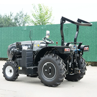 Tracteur agricole multifonctionnel 80 CV à quatre roues motrices avec système hydraulique, directement de l'usine
