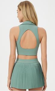 Abbigliamento da Tennis da donna abbigliamento da Golf 2 pezzi gonna da Tennis set Activewear Tennis - Product Image 3