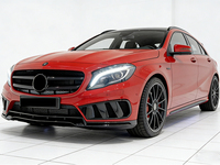 Kit carrosserie style Brabus pour Mercedes Benz GLA X156, pare-chocs avant et arrière, diffuseur, spoiler, accessoires de lifting