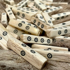 Custom Engraved Bone <b>Dice</b> Traditional Gaming <b>Dice</b> <b>Set</b> Natural Crafts - Product Image 1