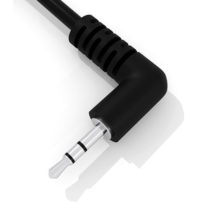 Custom Shielded Audio <b>Cable</b> Male To Male Braid Shielding PVC Jacket Coiled Design For Interference Suppression - Product Image 2
