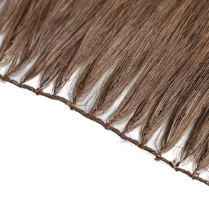 批发俄罗斯处女发 6D 双拉伸机织双纬羽毛纬发接发 100% 天然人发 - Product Image 6